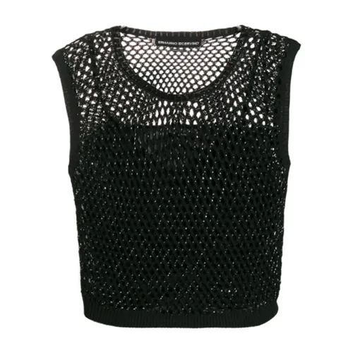 Tops > Sleeveless Tops - - Ermanno Scervino - Modalova