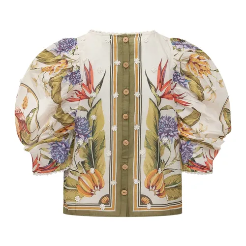 Blouses & Shirts > Blouses - - Farm Rio - Modalova