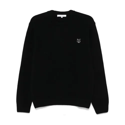 Knitwear > Round-neck Knitwear - - Maison Kitsuné - Modalova