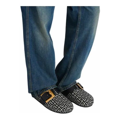 Shoes > Flats > Mules - - Balmain - Modalova
