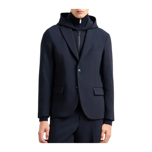 Jackets > Blazers - - Armani Exchange - Modalova