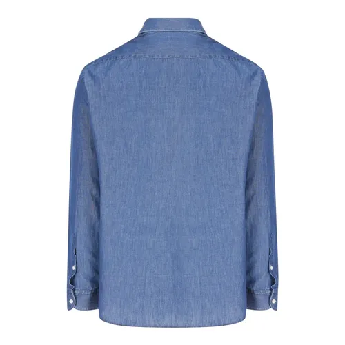 Shirts > Denim Shirts - - Fay - Modalova