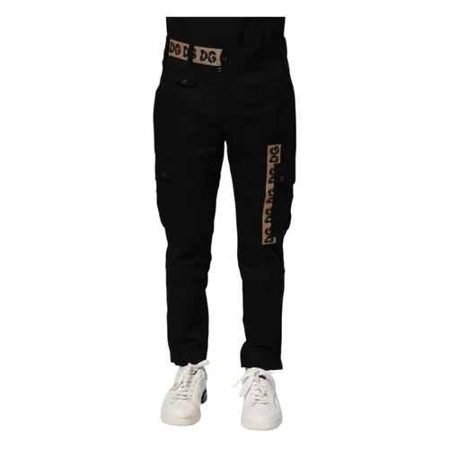Trousers > Slim-fit Trousers - - Dolce & Gabbana - Modalova