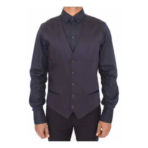 Suits > Suit Vests - - Dolce & Gabbana - Modalova