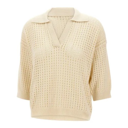 Knitwear > V-neck Knitwear - - Kangra - Modalova