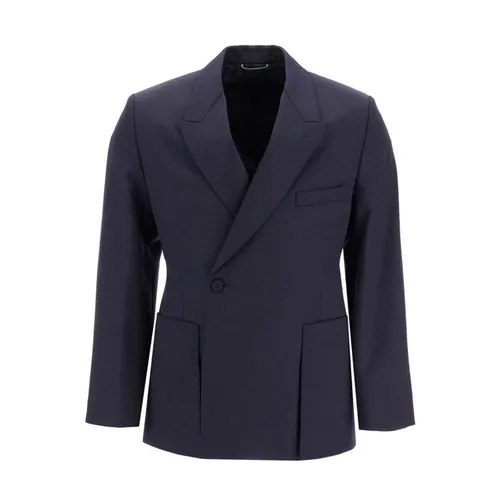 Dior - Jackets > Blazers - Blue - Dior - Modalova