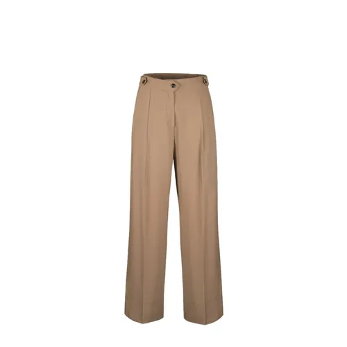 Trousers > Wide Trousers - - Moorer - Modalova