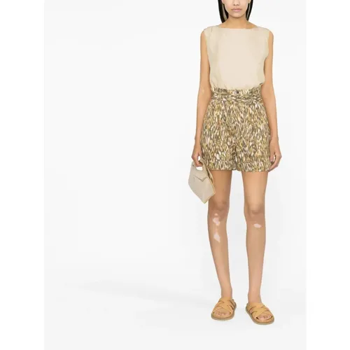 Tops > Sleeveless Tops - - Fabiana Filippi - Modalova