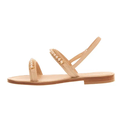 Shoes > Sandals > Flat Sandals - - Paola Fiorenza - Modalova