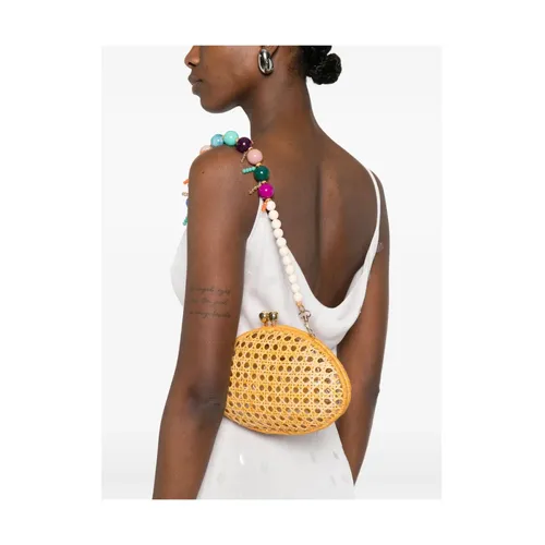 Serpui - Bags > Clutches - Beige - Serpui - Modalova