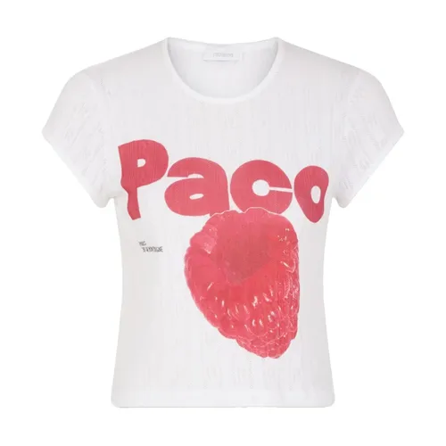 Rabanne - Tops > T-Shirts - White - Rabanne - Modalova