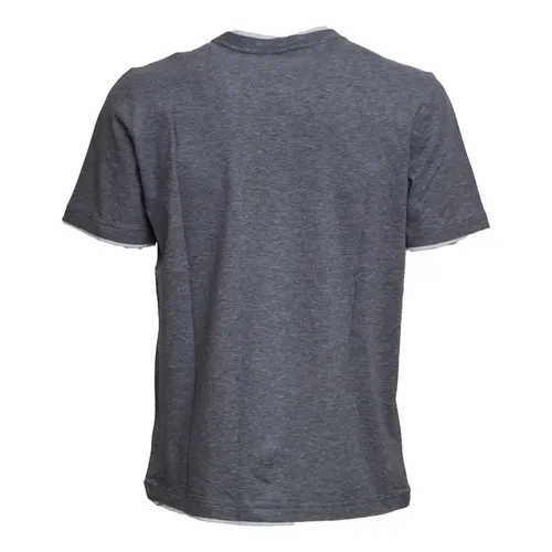 Fedeli - Tops > T-Shirts - Gray - Fedeli - Modalova