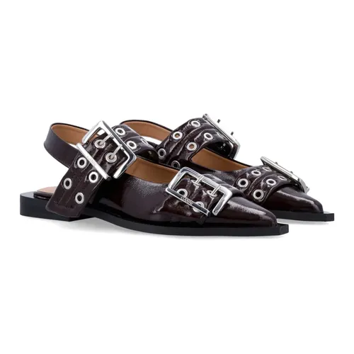 Shoes > Flats > Ballerinas - - Ganni - Modalova