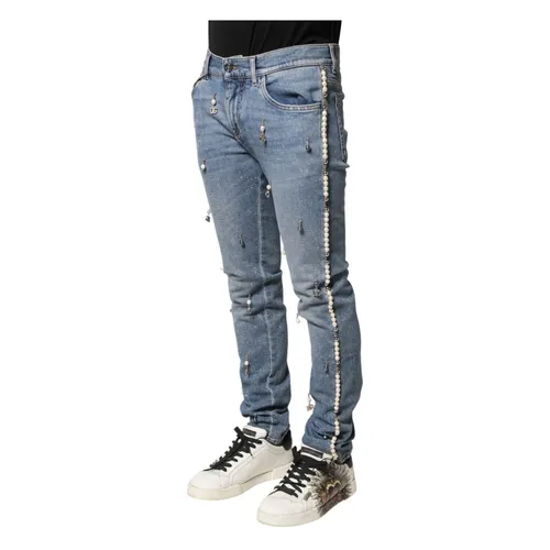 Jeans > Slim-fit Jeans - - Dolce & Gabbana - Modalova