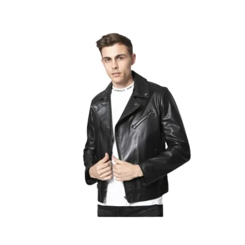 Jackets > Leather Jackets - - Karl Lagerfeld - Modalova
