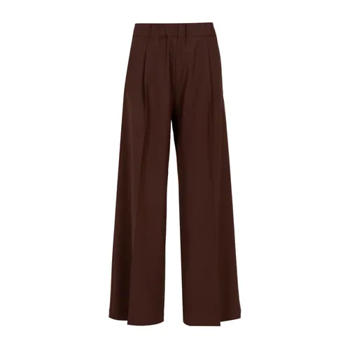 Trousers > Wide Trousers - - Semicouture - Modalova