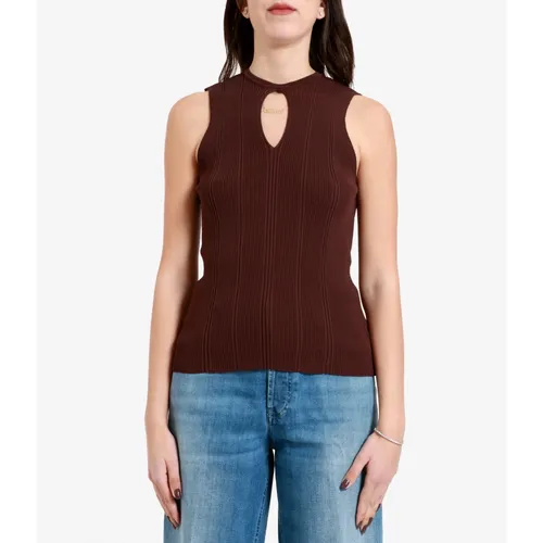 Tops > Sleeveless Tops - - Simona Corsellini - Modalova