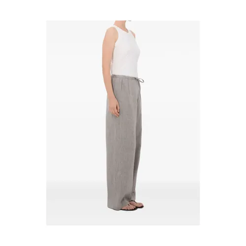 Trousers > Wide Trousers - - Loulou De Saison - Modalova