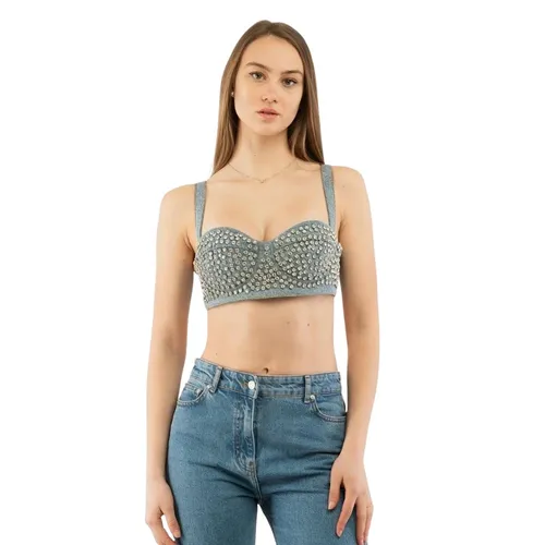 Tops > Sleeveless Tops - - Moschino - Modalova