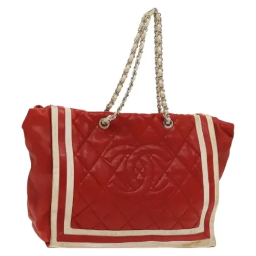 Pre-owned > Pre-owned Bags > Pre-owned Tote Bags - - Chanel Vintage - Modalova