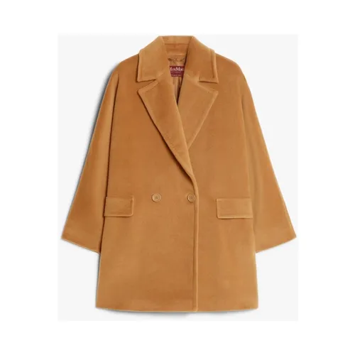 Coats > Double-Breasted Coats - - Max Mara Studio - Modalova