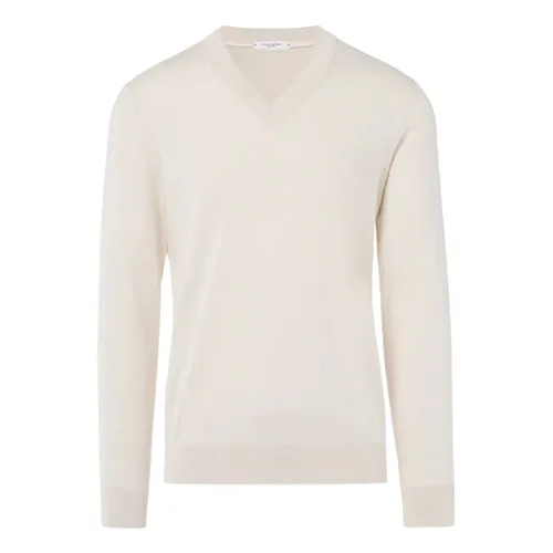 Knitwear > V-neck Knitwear - - Paolo Pecora - Modalova