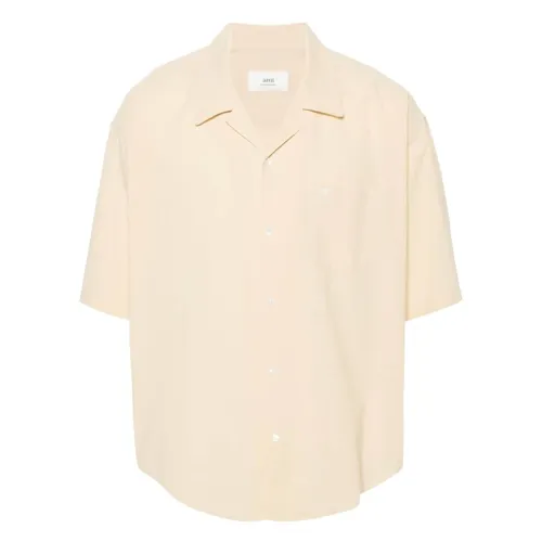 Shirts > Short Sleeve Shirts - - Ami Paris - Modalova