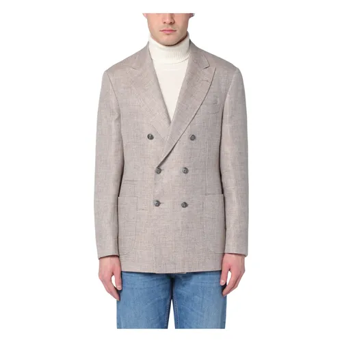 Jackets > Blazers - - Brunello Cucinelli - Modalova