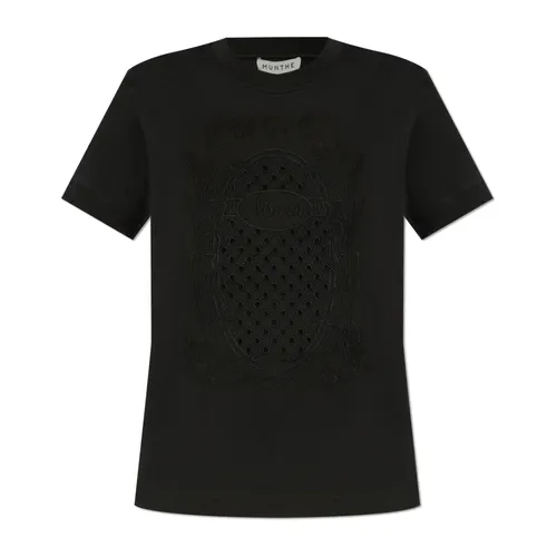 Munthe - Tops > T-Shirts - Black - Munthe - Modalova