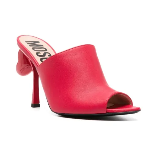 Shoes > Heels > Heeled Mules - - Moschino - Modalova