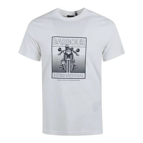 Barbour - Tops > T-Shirts - White - Barbour - Modalova