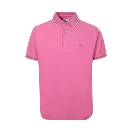 Etro - Tops > Polo Shirts - Pink - Etro - Modalova