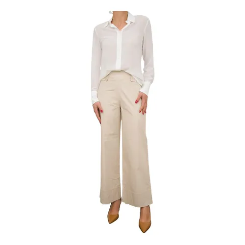 Trousers > Wide Trousers - - Nenette - Modalova