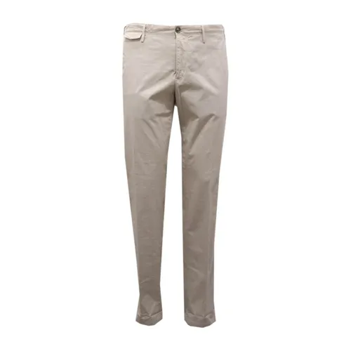 Pt01 - Trousers > Chinos - Beige - Pt01 - Modalova