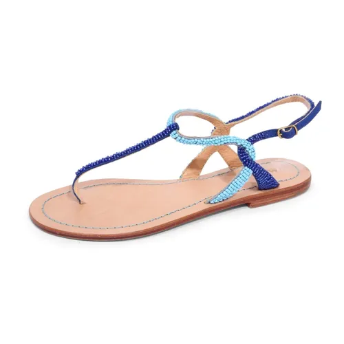 Shoes > Sandals > Flat Sandals - - Maliparmi - Modalova