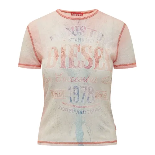 Diesel - Tops > T-Shirts - Pink - Diesel - Modalova