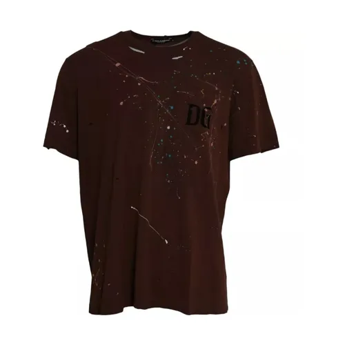 Tops > T-Shirts - - Dolce & Gabbana - Modalova