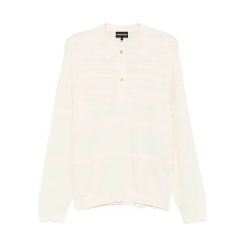 Knitwear > Round-neck Knitwear - - Emporio Armani - Modalova