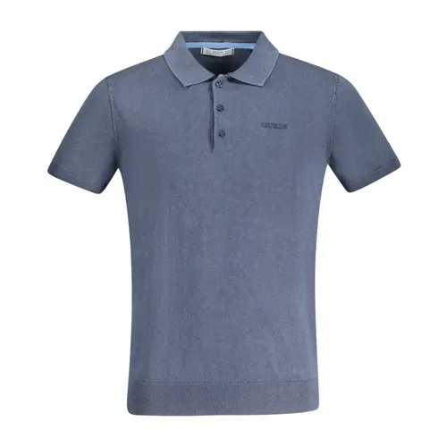 Guess - Tops > Polo Shirts - Blue - Guess - Modalova