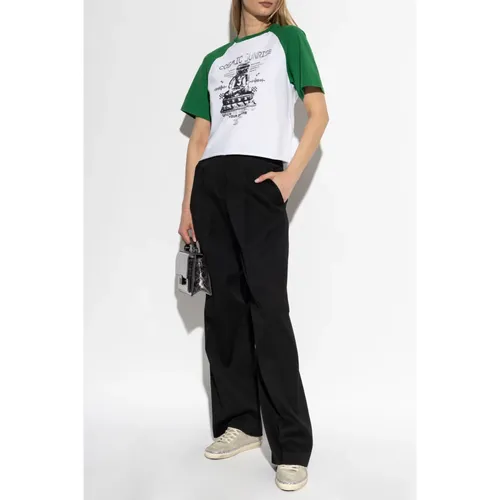 Trousers > Wide Trousers - - Golden Goose - Modalova