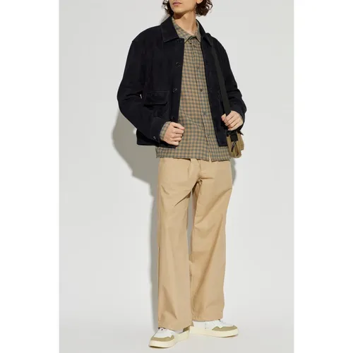 Jackets > Leather Jackets - - Frame - Modalova