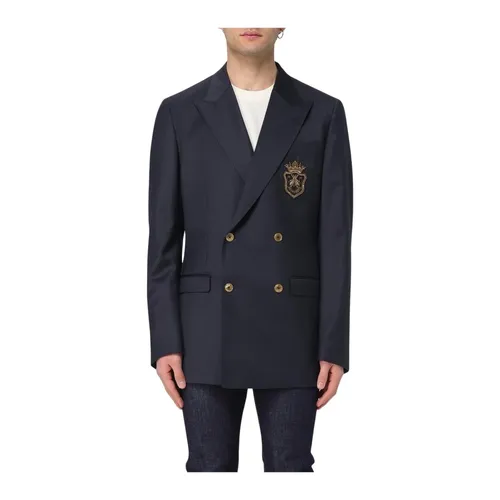 Suits > Formal Blazers - - Dolce & Gabbana - Modalova