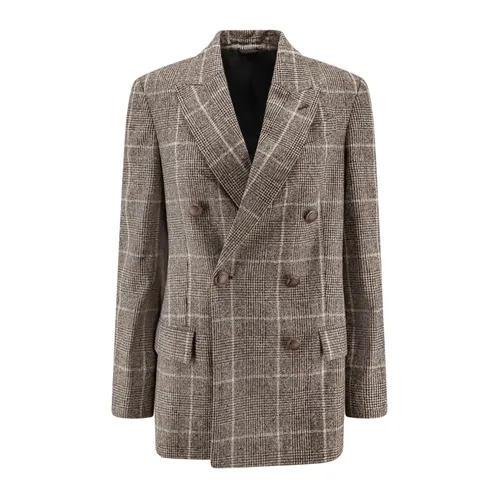 Jackets > Blazers - - Brunello Cucinelli - Modalova