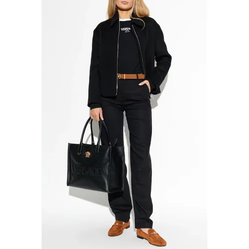 Tops > Long Sleeve Tops - - Versace - Modalova