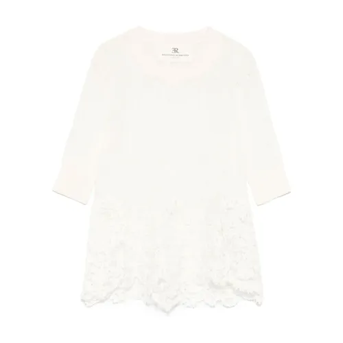 Knitwear > Round-neck Knitwear - - Ermanno Scervino - Modalova