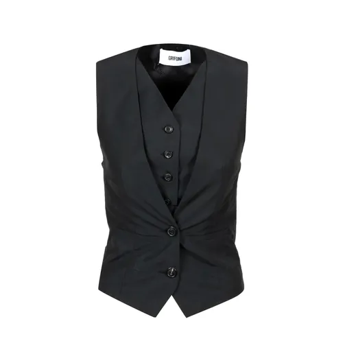 Jackets > Vests - - Mauro Grifoni - Modalova