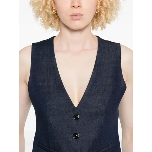 Liu Jo - Jackets > Vests - Blue - Liu Jo - Modalova