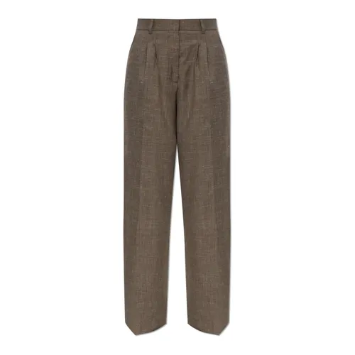 Trousers > Wide Trousers - - Officine Générale - Modalova