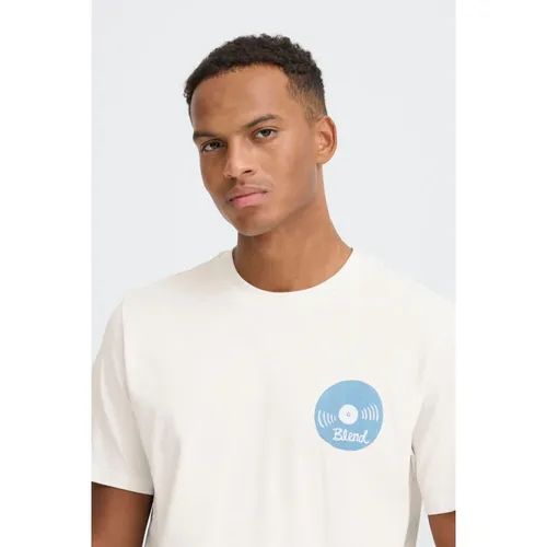 Blend - Tops > T-Shirts - White - Blend - Modalova