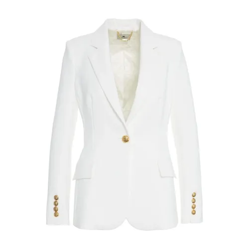 Jackets > Blazers - - Elisabetta Franchi - Modalova